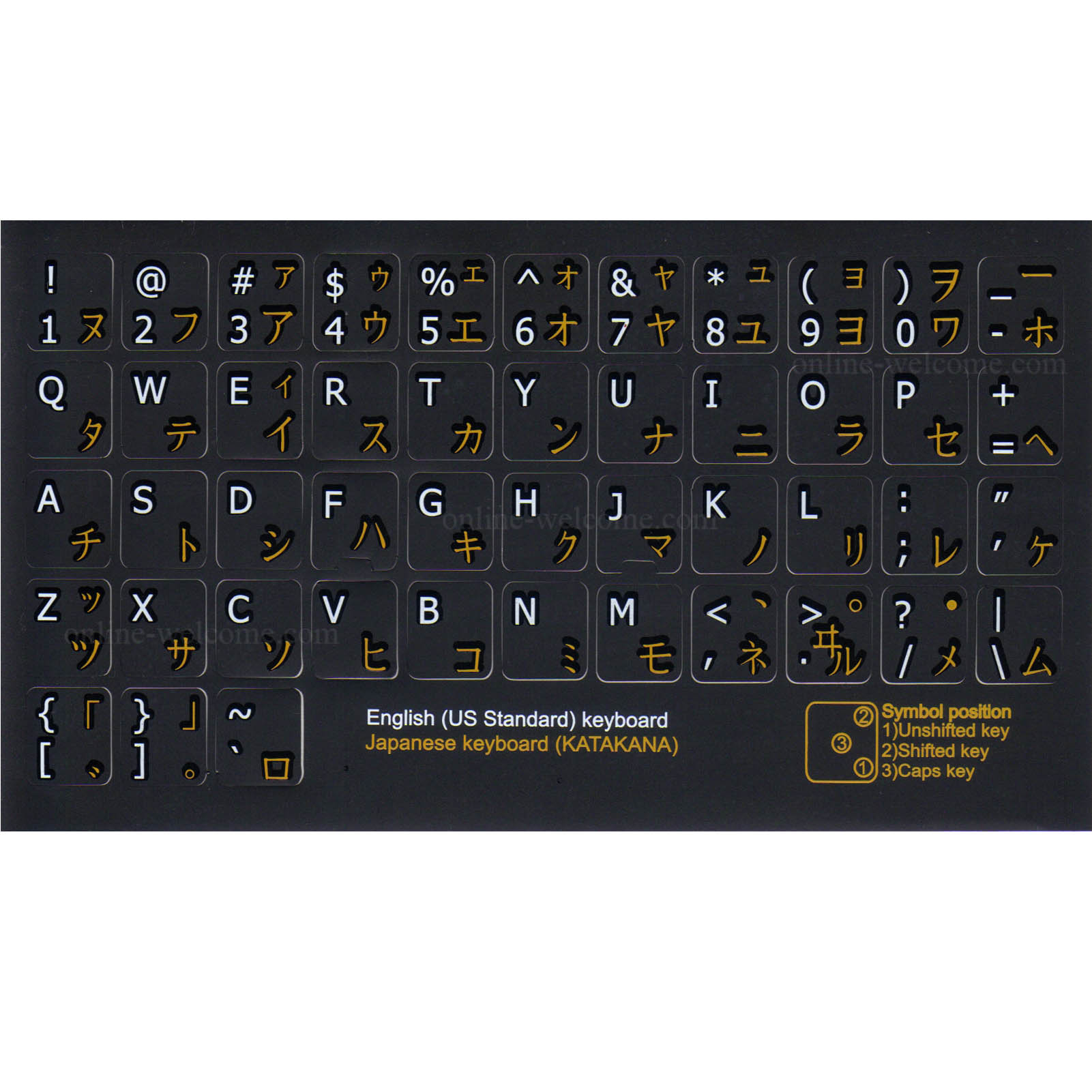 Katakana keyboard