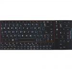 Thai-English alphabet letters keyboard sticker black