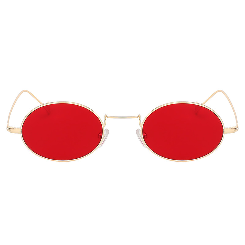 aviator classic sunglasses silver frame red lens shades Oval retro welcome gold sunglasses shades lens frame metal